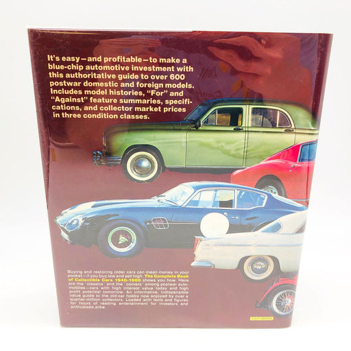 The Complete Book Of Collectible Cars 1940-1980 Hardcover Richard Langworth 1982 2