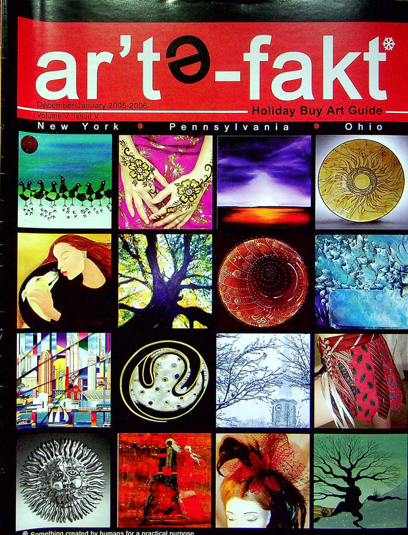 Arte Fakt Magazine Dec-Ja 2005 Greg Sterlace Off Beat Cinema Zelda Connie Mcewen