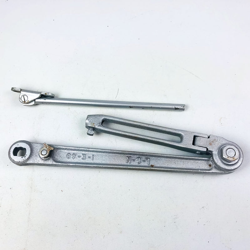 LCN Size E Potbelly Closer Arm HO90 NH ALUM Hold Open 90 Non-Handed Aluminum