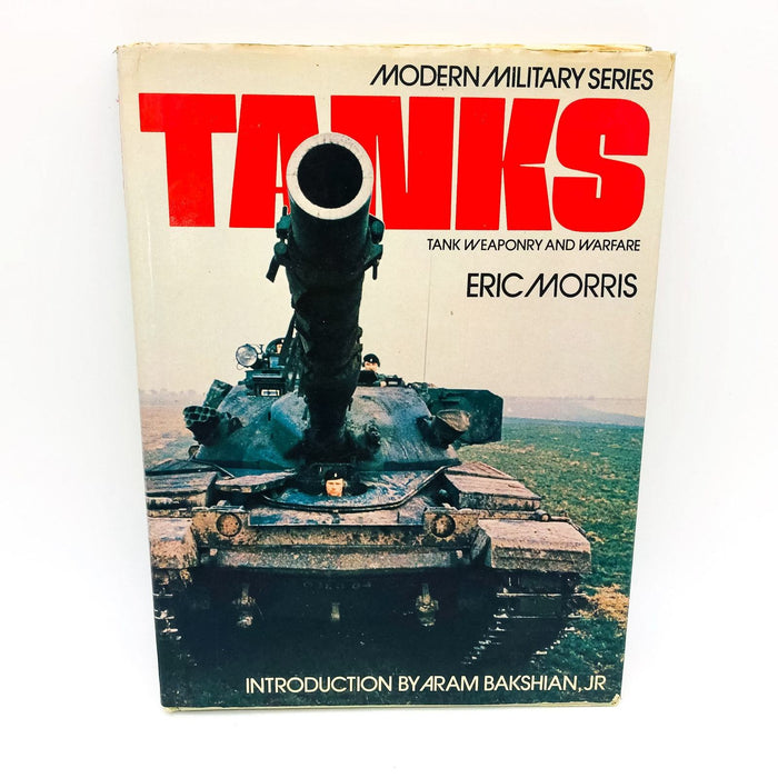 Tanks Hardcover Eric Morris 1975 Tank And Weaponry Warfare 1st Edition WW2 1