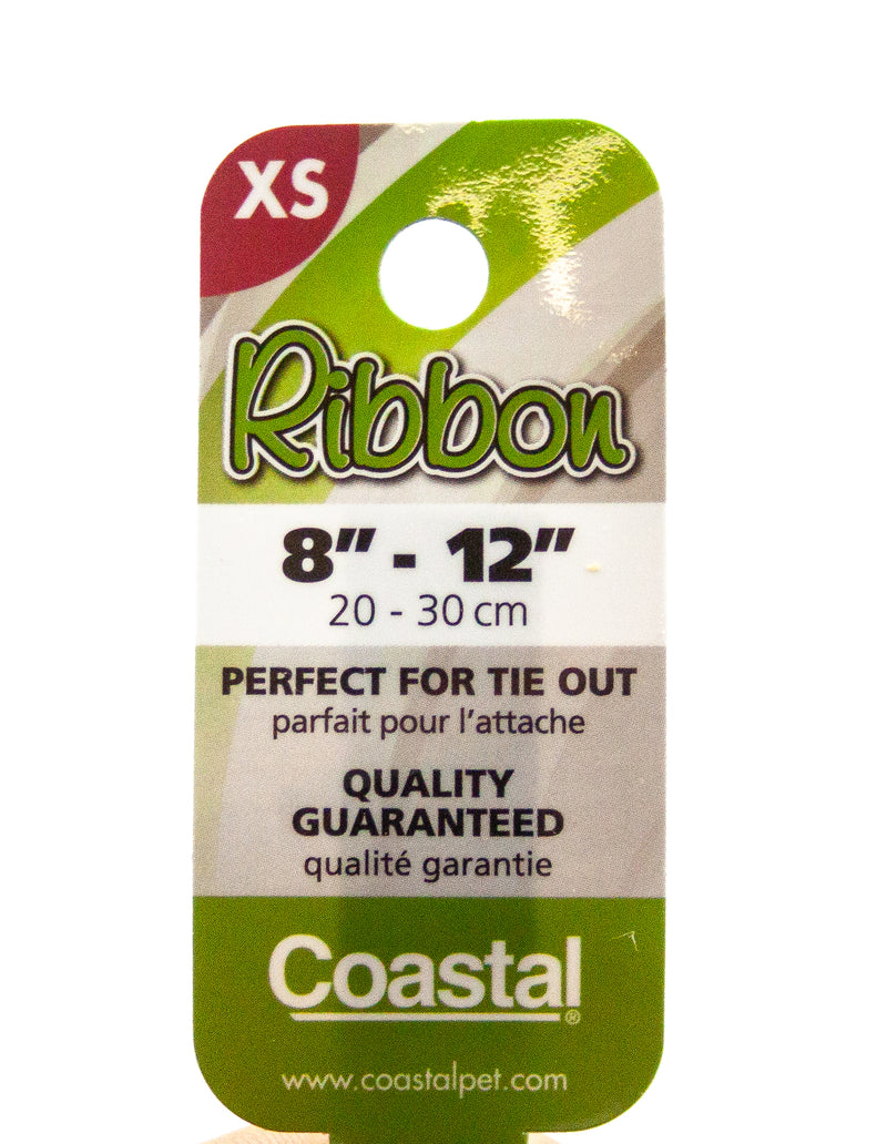 Ribbon: Designer Adjustable Collar - 8-12", Chrome Buckle, Skull & Bones | NEW