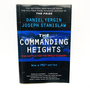 The Commanding Heights Paperback Daniel Yergin 2002 Economic Policy Ex Library 1