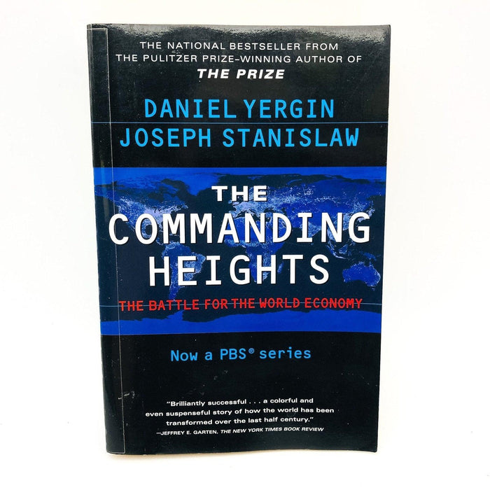 The Commanding Heights Paperback Daniel Yergin 2002 Economic Policy Ex Library 1