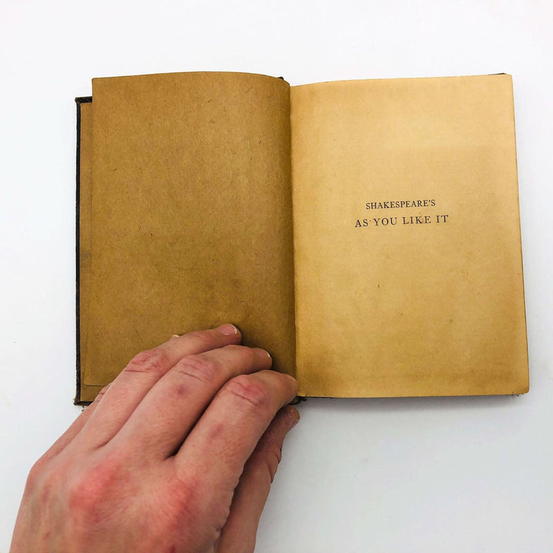 Shakespeare's As You Like It Hardcover Charles R Gaston 1925 MacMillan Pocket 7