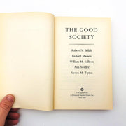 The Good Society Paperback Robert N. Bellah 1992 Economic Social Norms Culture 6