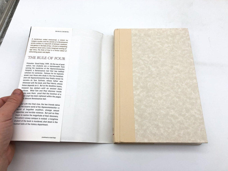 The Rule of Four Ian Caldwell 2004 Dial Press Hardcover First Edition Print 6