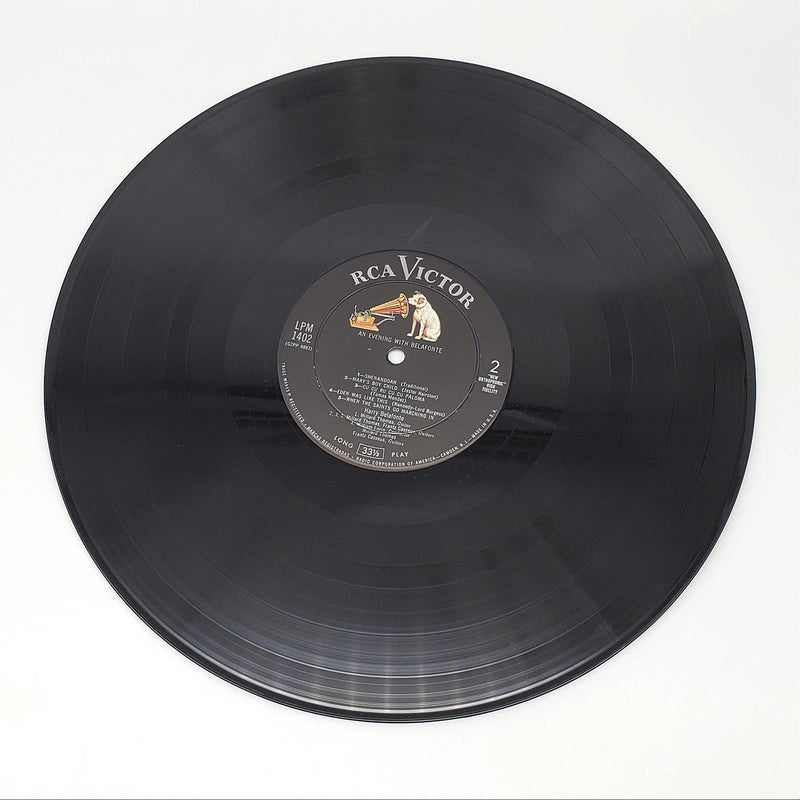 Harry Belafonte An Evening With Belafonte LP Record RCA Victor 1957 LPM-1402 5
