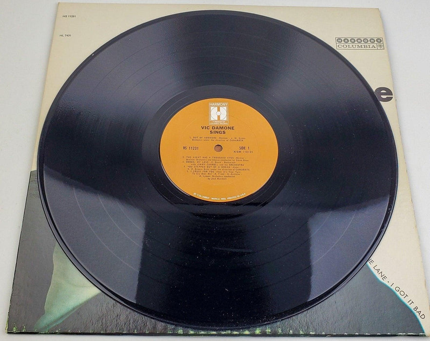 Vic Damone Sings 33 RPM LP Record Columbia HS 11231 5