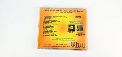Keith Kofron and the League of Poetic Justice 2 Albums 1 CD Cleveland Rock | NEW 2