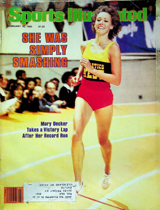 Sports Illustrated Magazine Feb 18 1980 Mary Decker Long Distant Record Breaker