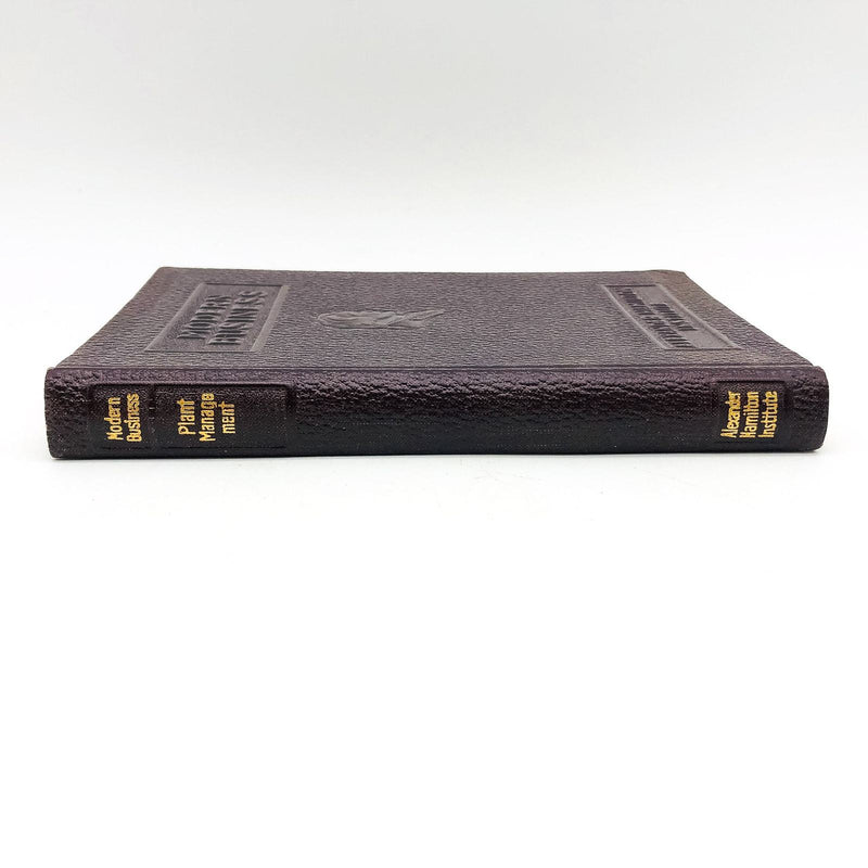 Modern Business Plant Management Softcover Alexander Hamilton Institute 1962 3