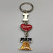 Philadelphia Key Chain Souvenir Trinket I Heart Philly Bell Sparkle Epoxy 1