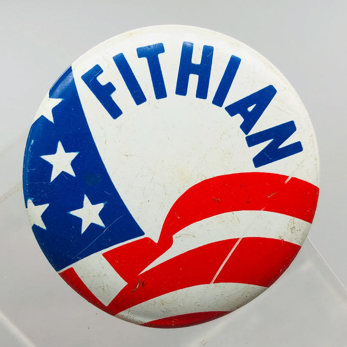 Floyd Fithian Political Button Pin 1.5" Indiana Politician Campaign Friends Of