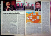 Newsweek Magazine December 8 1980 Moscow Poland Crisis Walesa Protests Strikes 3