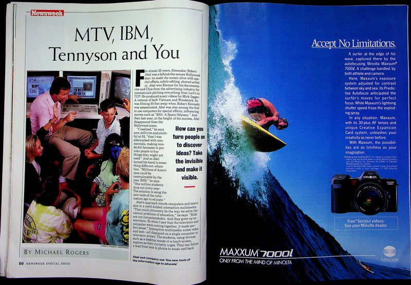 Newsweek 1980 Fall Winter Special Edition Education Handbook Simpsons Cartoons 4