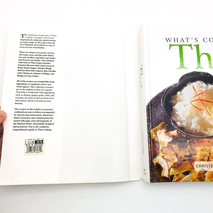 What's Cooking Thai Hardcover Christine France 2000 Cookery Technique Recipes 6