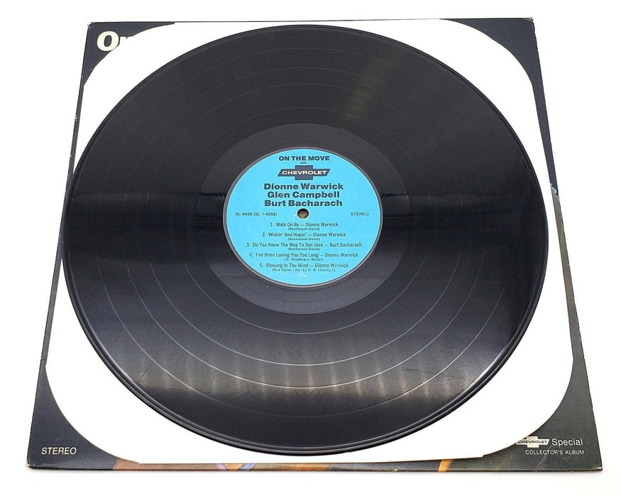 Dionne Warwick On The Move 33 RPM LP Record Chevrolet 1969 SL-6658 5