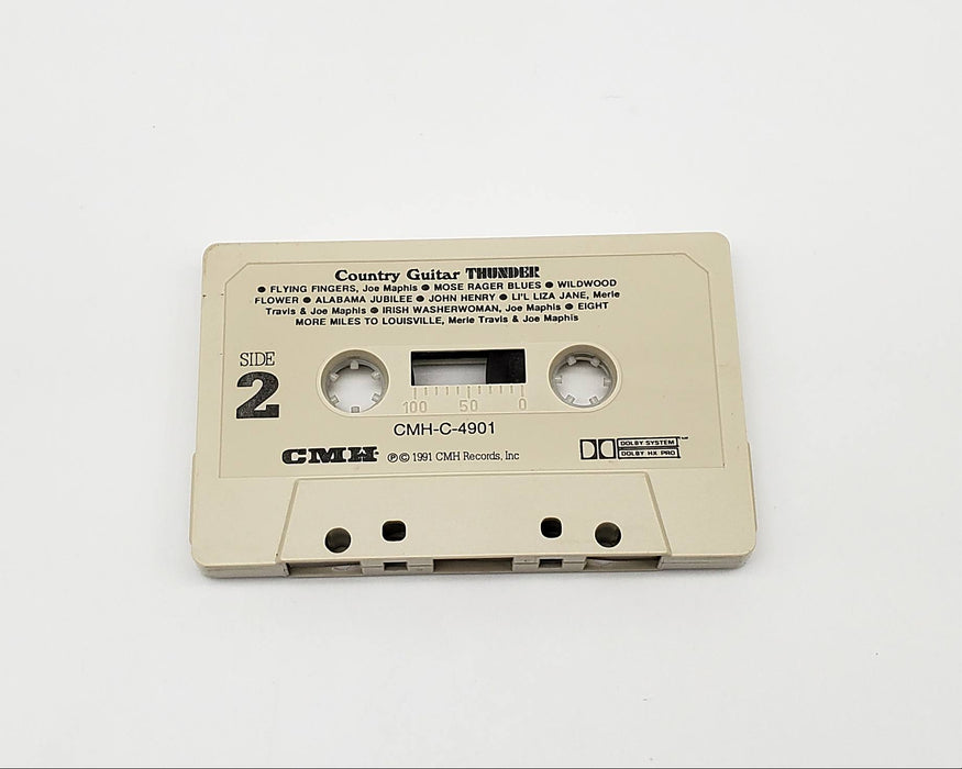Joe Maphis Country Guitar Thunder Cassette Tape Album CMH Records 1991 5