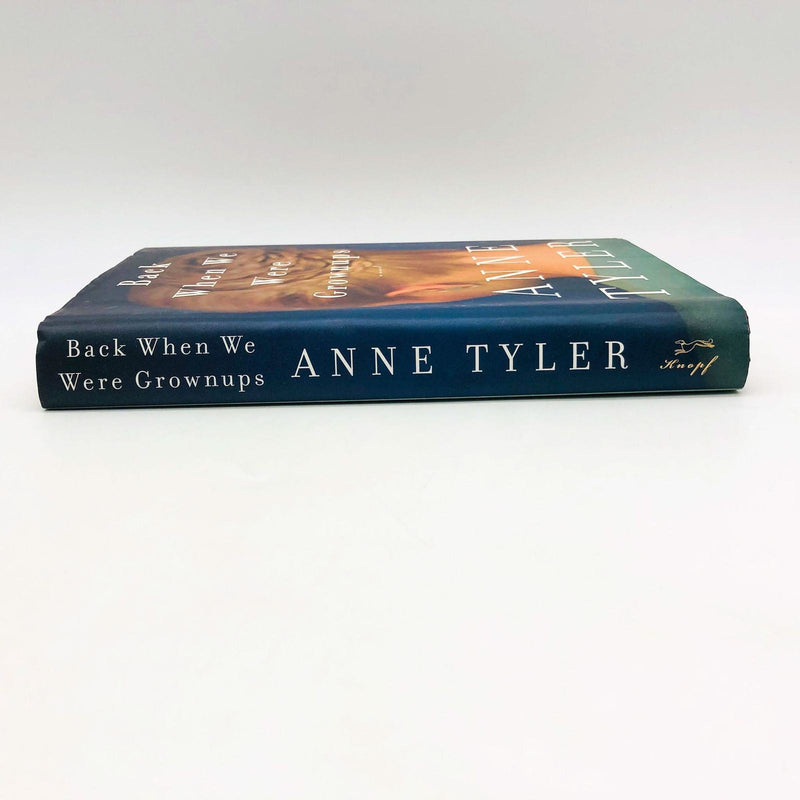 Anne Tyler Book Back When We Were Grownups Hardcover 2001 1st Edition Old Age 3