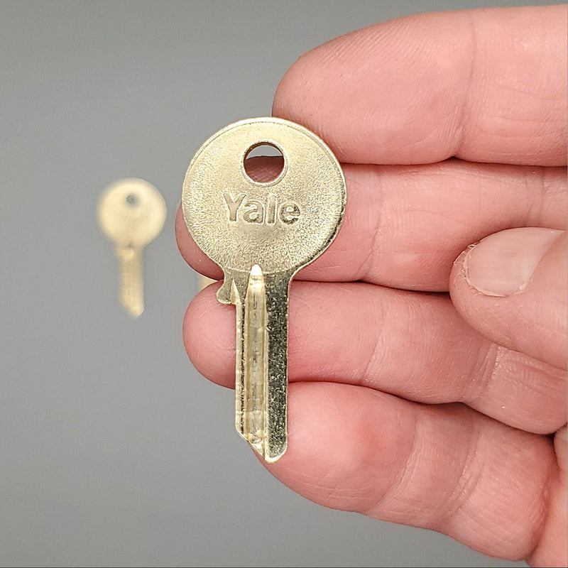 5x Yale RN10 Key Blanks PARA Keyway Nickel Silver 6 Pin NOS 1