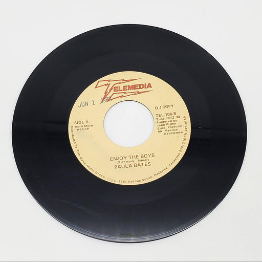 Paula Bates Runnin' Out Again Single Record Telemedia Tel-106 PROMO 2