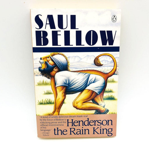 Henderson The Rain King Paperback Saul Bellow 1976 American Millionaire Africa 1