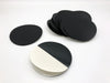 25PK Black Acrylic Circle Discs Round Plexiglas Laser Cut Sheet 5-1/8" x 1/32" 2