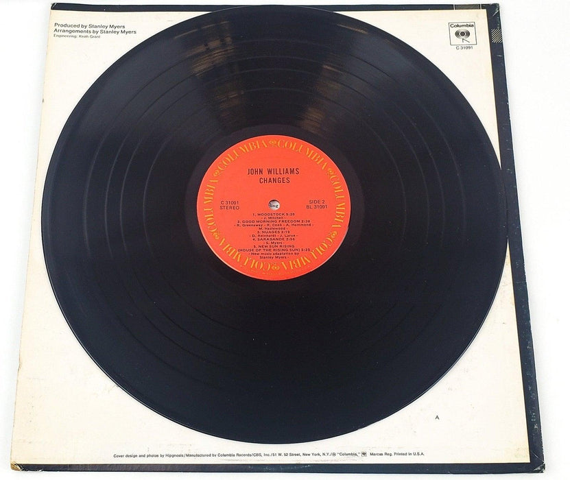 John Williams Changes Record 33 RPM LP C 31091 Columbia 1971 4