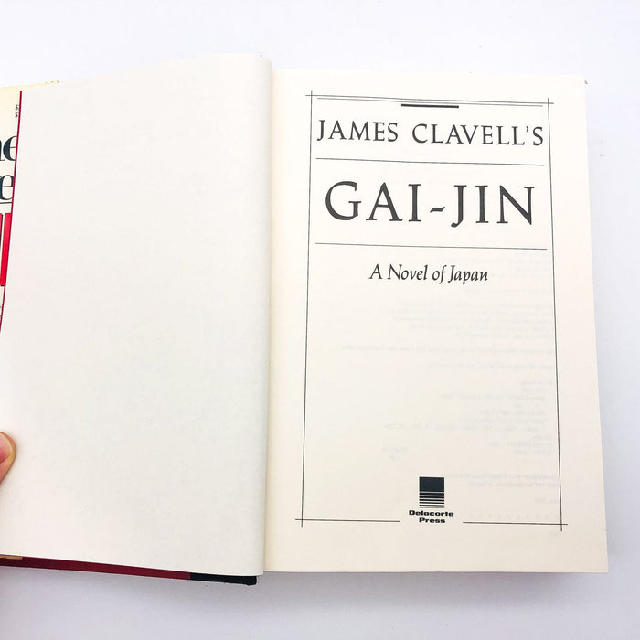 Gai-Jin HC James Clavell 1993 English Aristocrat Heir French Affair 1st Edition 7