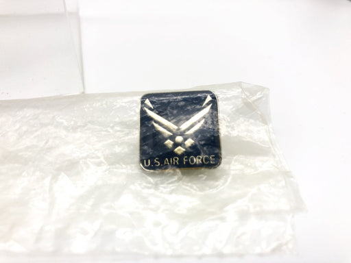 US Air Force Lapel Pin USAF Wings Blue Chrome Logo Insignia Epoxy Enamel NEW 2