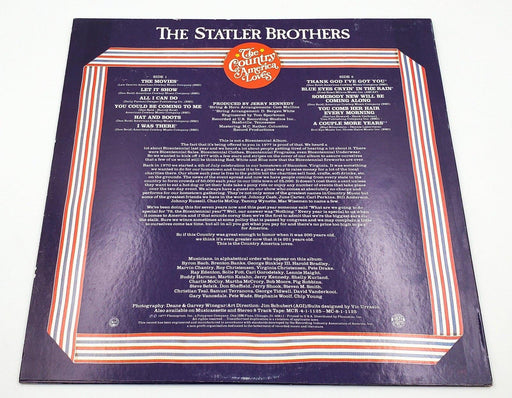 The Statler Brothers The Country America Loves 33 RPM LP Record Mercury 1977 Cp1 2