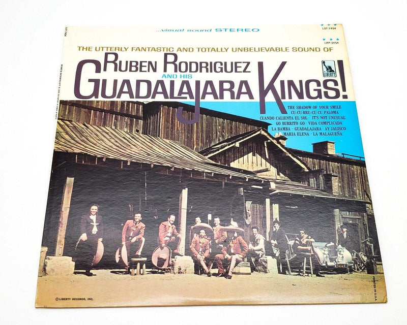 Ruben Rodriguez And His Guadalajara Kings 33 RPM LP Record Liberty LST-7454 1