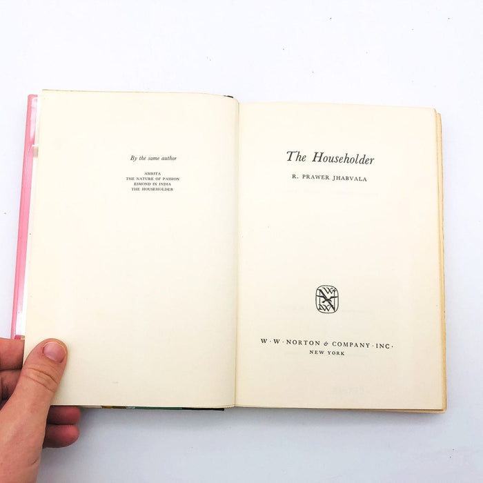 The Householder Hardcover Ruth Prawer Jhabvala 1960 1st Edition Ex Library 7