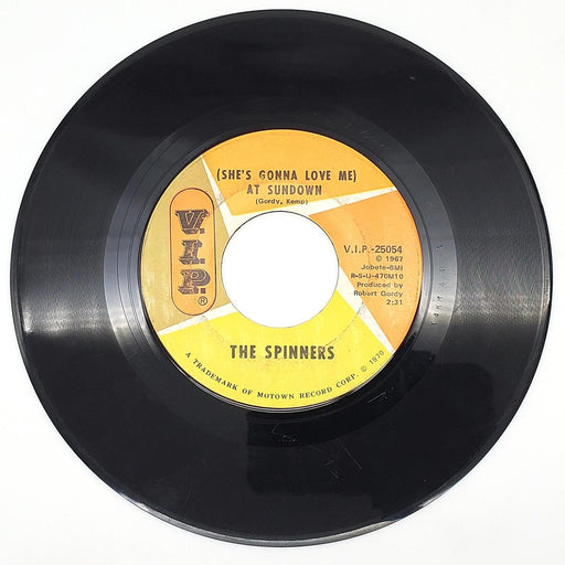 Spinners Message From A Black Man 45 RPM Single Record V.I.P. 1970 V.I.P. 25054 2