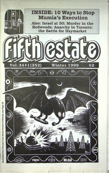 Fifth Estate 1999 Vol 34 # 1 Mumia Abu-Jamal, Anarchy in Toronto