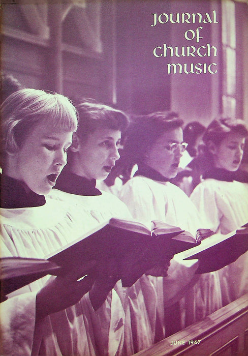 Journal of Church Music Magazine Jun 1967 Let Us Ever Walk with Jesus G. Boltze 1