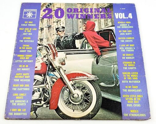 20 Original Winners Vol 4 33 RPM LP Record 1964 Carla Thomas, Bo Diddley & More 1