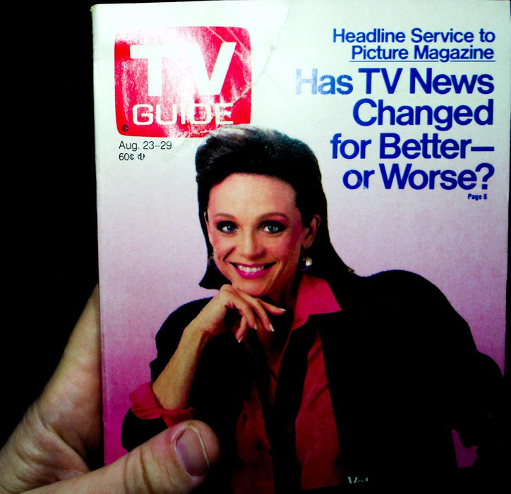 TV Guide Magazine August 23 1986 Valerie Harper Mary Tyler Moore Show Rhoda