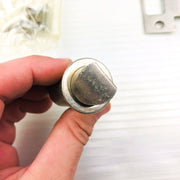 Arrow 356 Closet Door Knob Passage Knobset 2-3/4" Backset Dull Chrome 26D 6