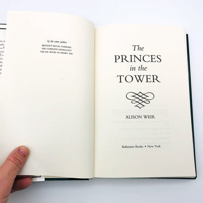 The Princes In The Tower Hardcover Alison Weir 1994 Murder Mystery England 8