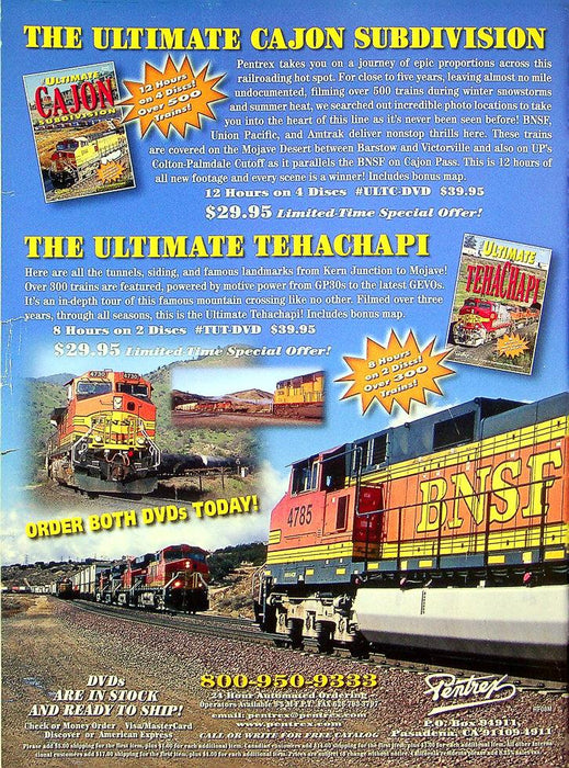 Railfan & Railroad Magazine May 2008 Vol 27 No 5 Along The Rails 2007