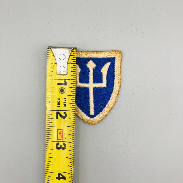 WW2 US Army Patch 97th Infantry Division Cut Edge Snow No Glow SSI Insignia 2