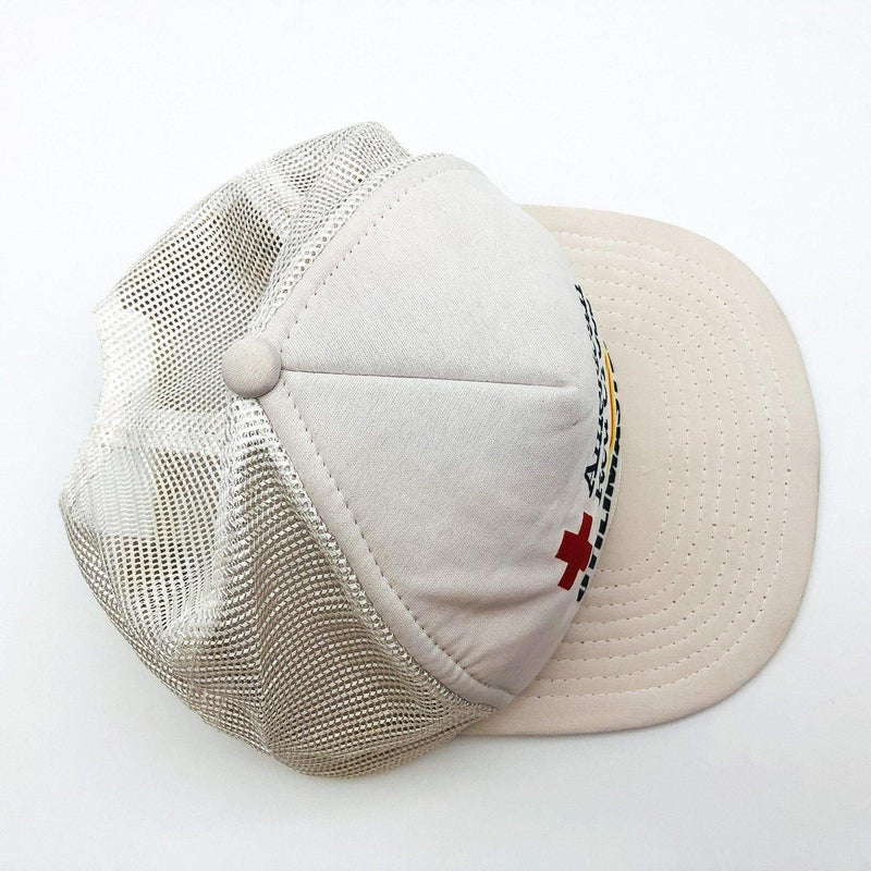 American Red Cross Hat Trucker Mesh Snapback Utilimaster Vintage Designer Award 7