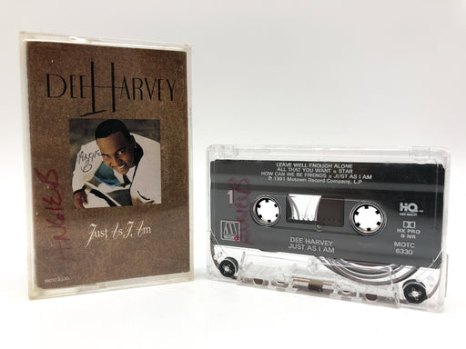 Just As I Am Dee Harvey Cassette Album Motown 1991 Leave Well Enough Alone 1