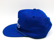 Vintage Yaesu Trucker Hat Snapback Ham Radio Dayton Ohio 1995 Blue Cobra Cap 2 4