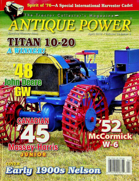 Antique Power Magazine April 2012 Vol 24 # 3 48 John Deere GW