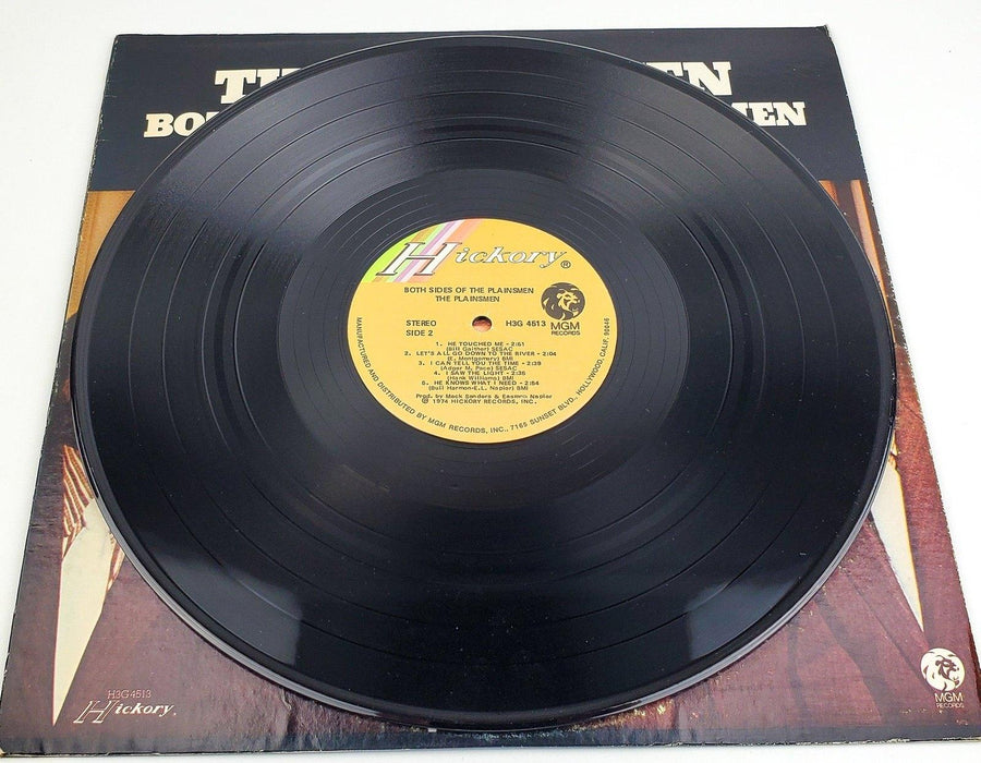 The Plainsmen Both Sides Of The Plainsmen 33 RPM LP Record Hickory 1974 5