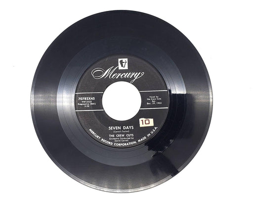 The Crew Cuts Seven Days 45 RPM Single Record Mercury 1955 70782X45 2