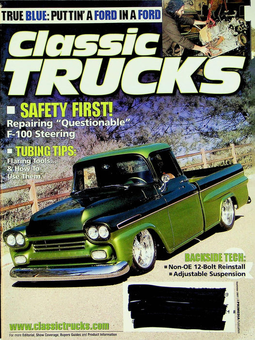 Classic Trucks Magazine September 2007 Vol 16 No 9 Repairing F-100 Steering