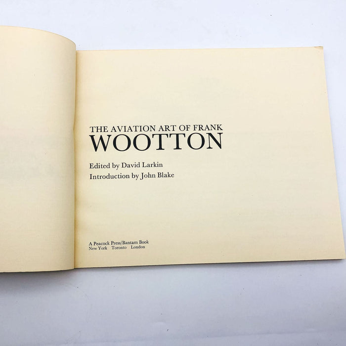 The Aviation Art Of Frank Wootton Paperback David Larkin 1976 1st Edition 5